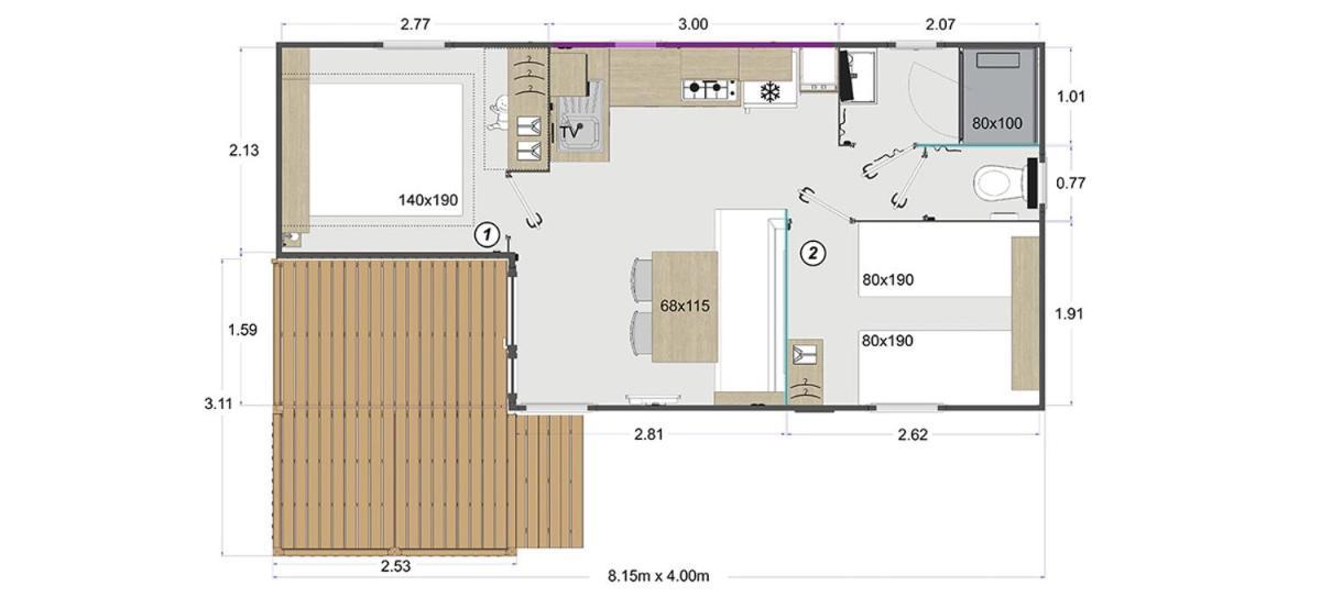 Les Pins De La Coubre Hotel Les Mathes Room photo